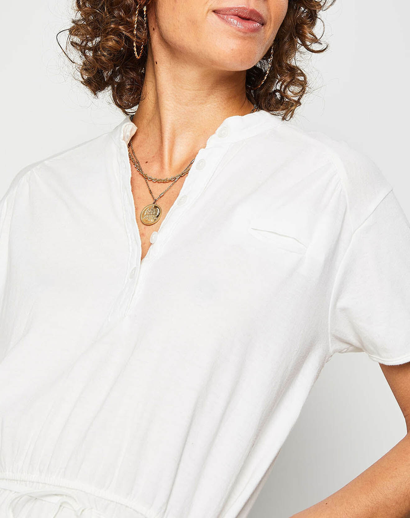 Swildens Robe Serpent blanche
