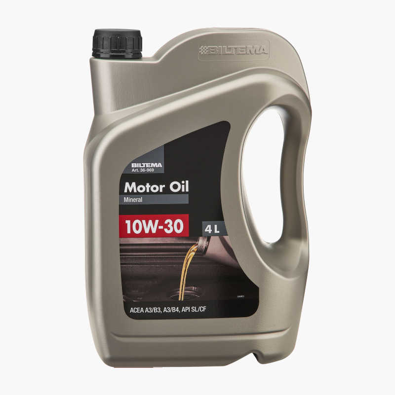 Motorolje 10W–30, 4 liter