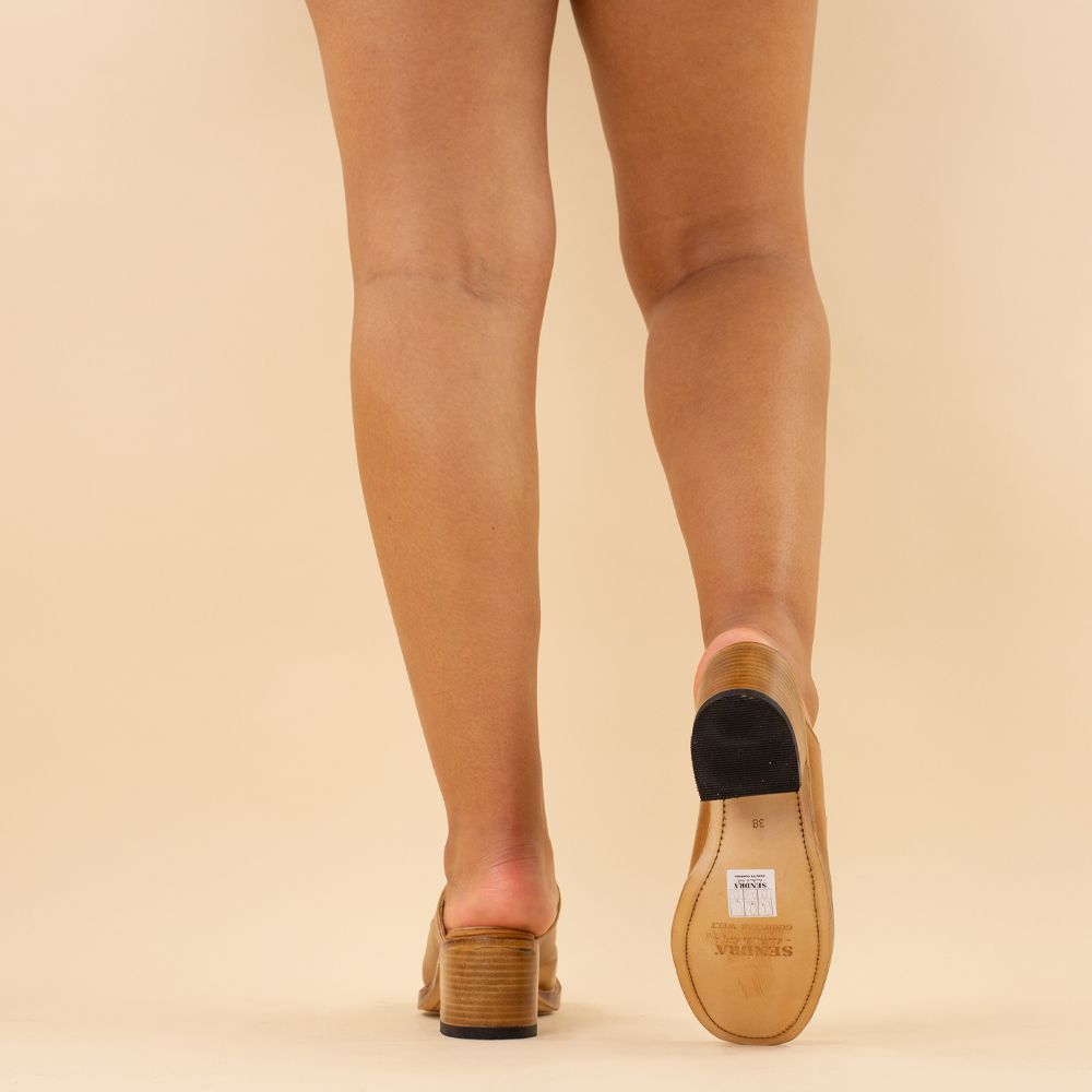 Sendra klompen 4889 Teak