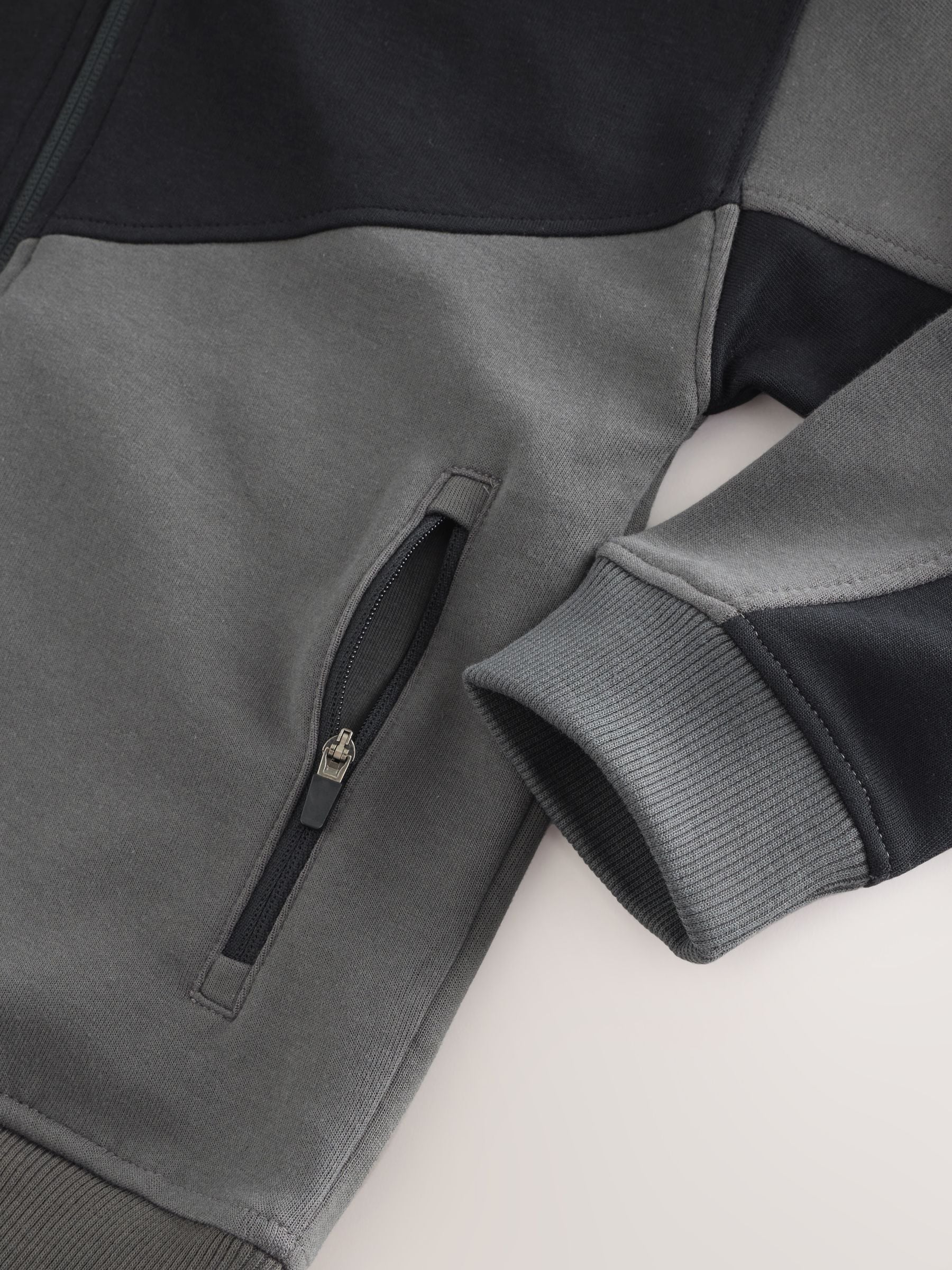 Antraciet - Tech Sportswear Hoodie and Joggers Set