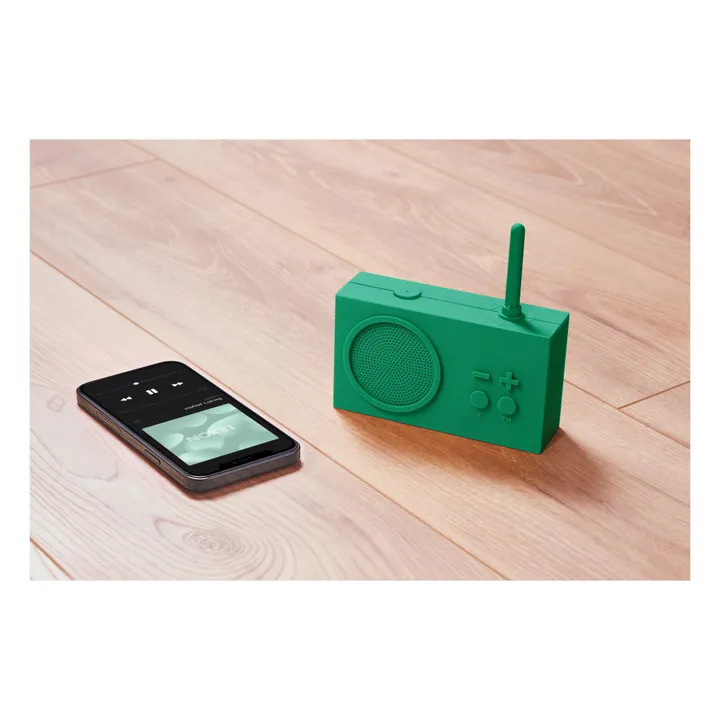 Lexon Radio bluetooth étanche Tykho 3  | Vert