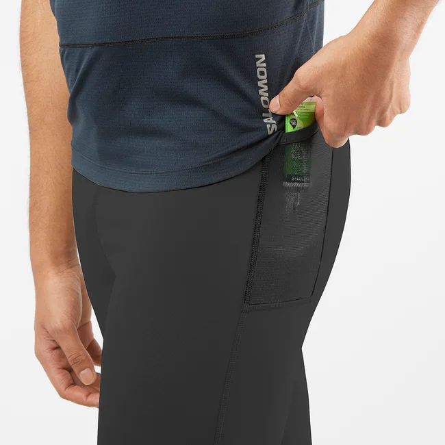 CROSS RUN  Tight Herren DEEPBLACK