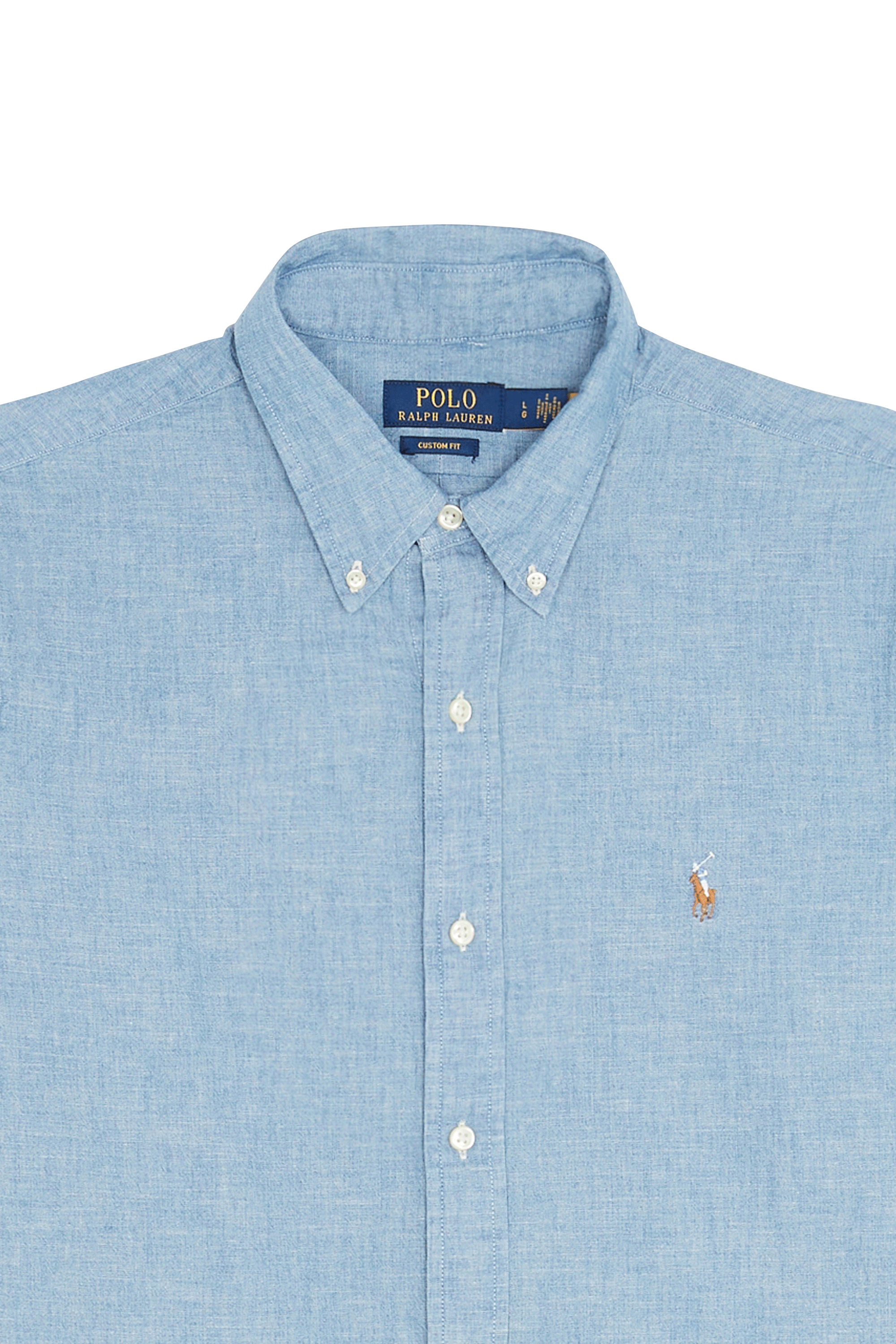 POLO RALPH LAUREN Chemise  CHAMBRAY Bleu