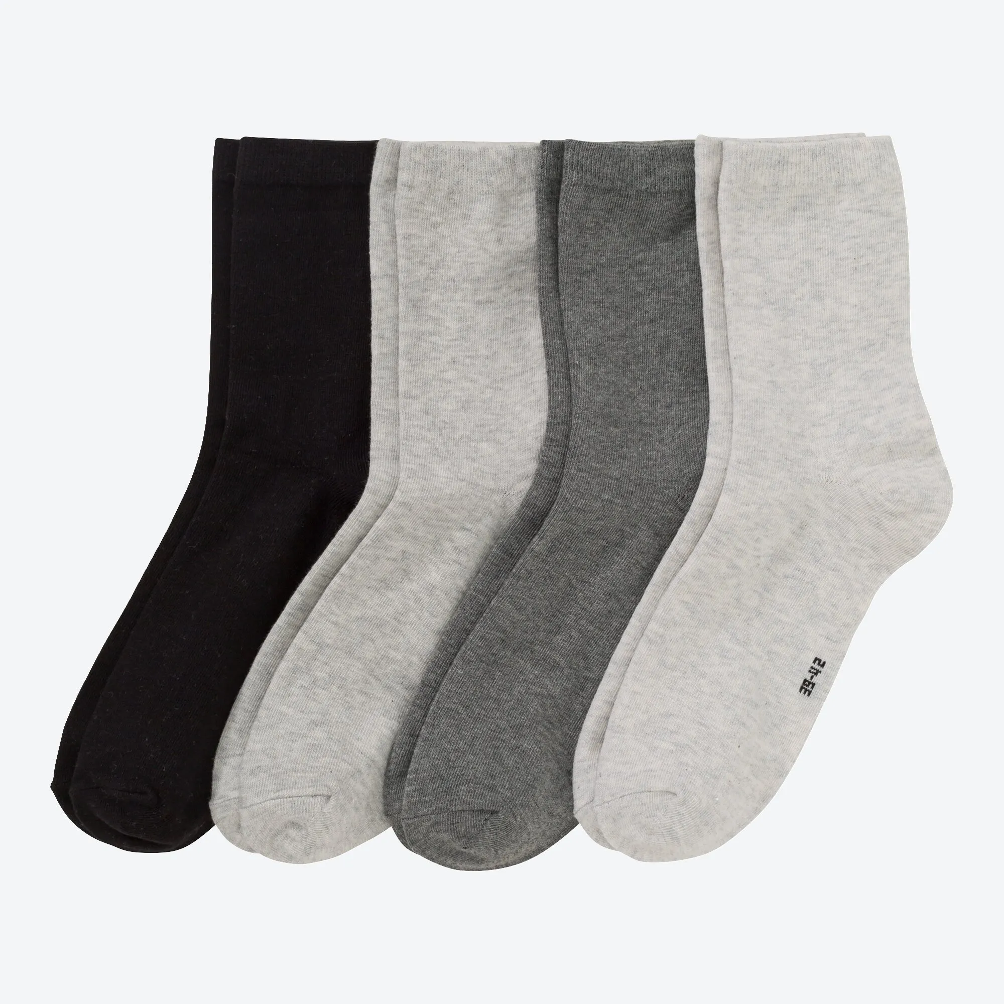 Damen-Socken, 4er-Pack