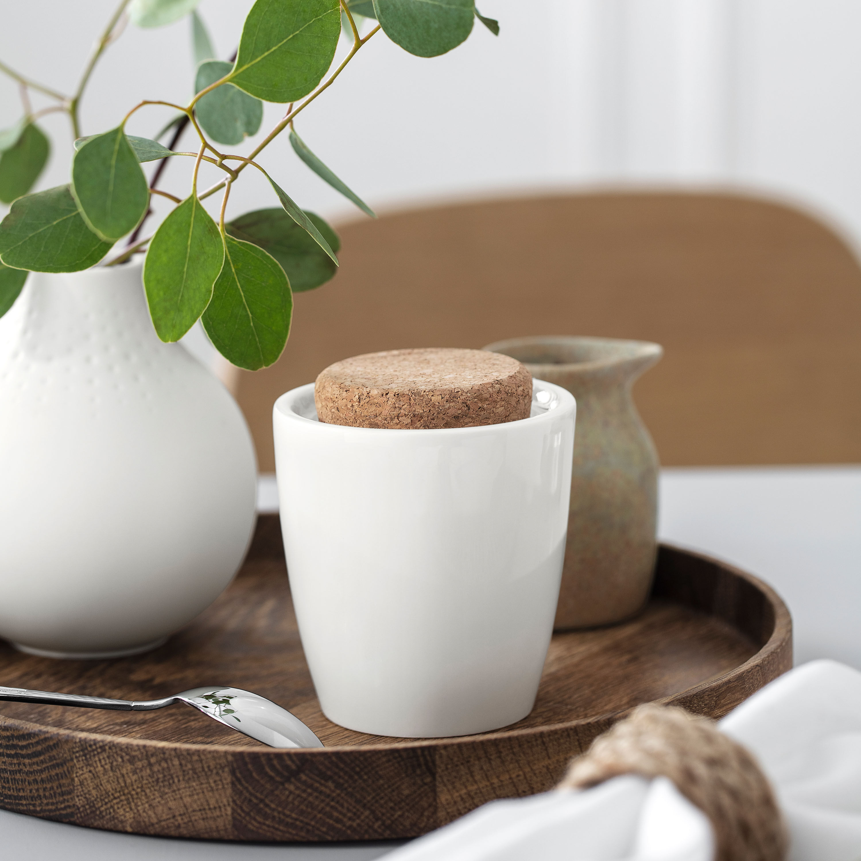 Artesano Sugar bowl White, 9.5 oz