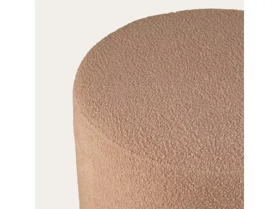 Puff tapissée tapissé Rose 60x42