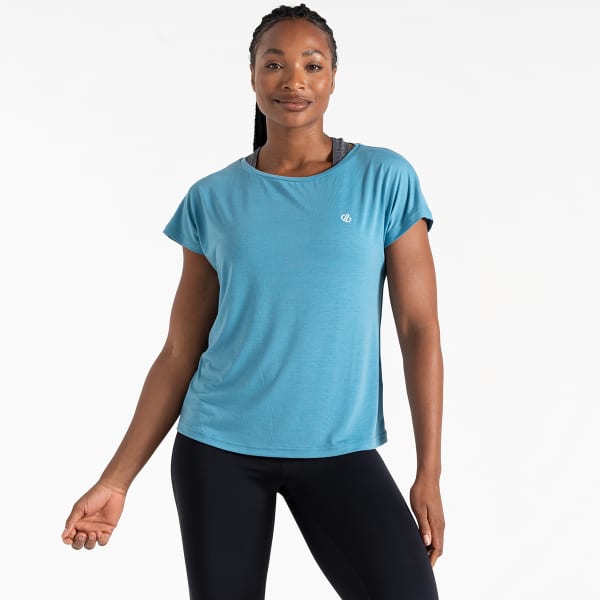 T-shirt randonnée DARE 2B W PERSISTING TEE NIAGARA BLUE MARL