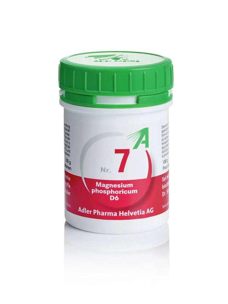 ADLER Nr7 Magnesium phosphoricum Tabl 6 D 100 g