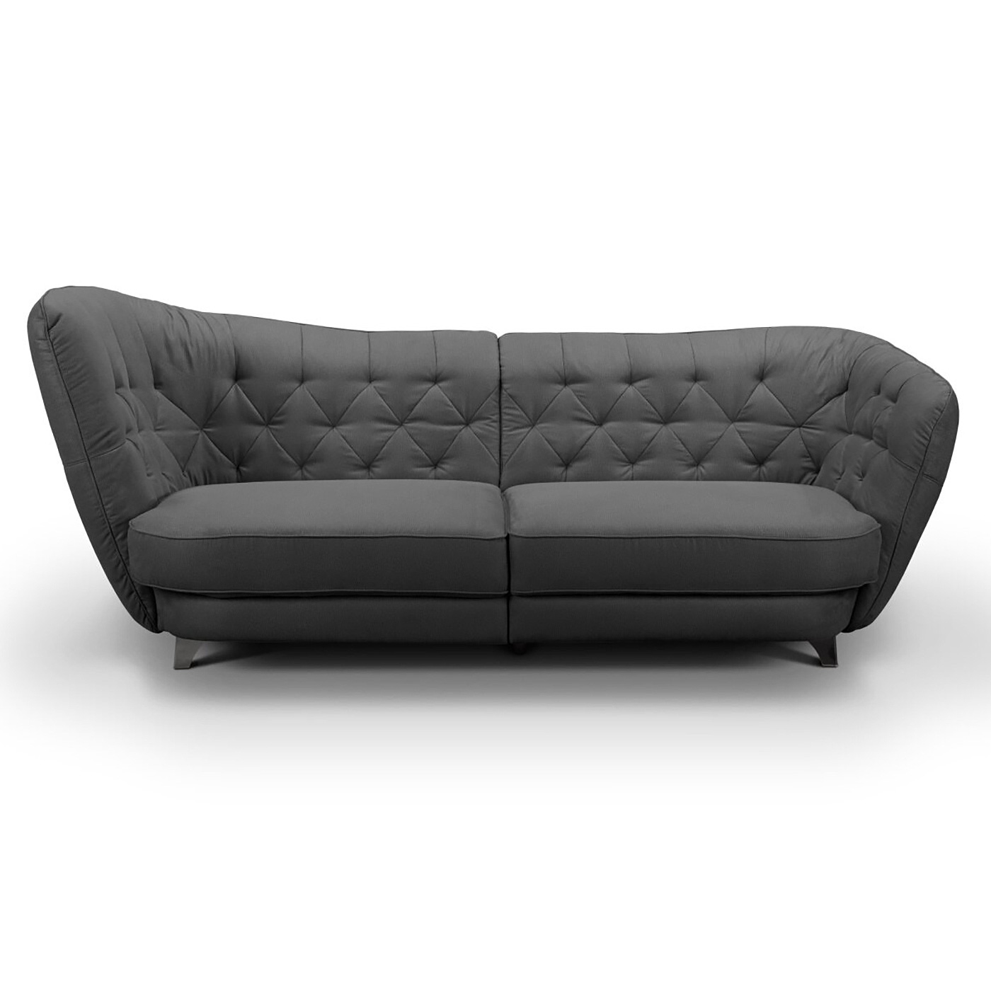Big-Sofa - anthracite - Retro - links