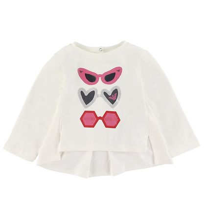 Emporio Armani Pullover - Weiß m. Print