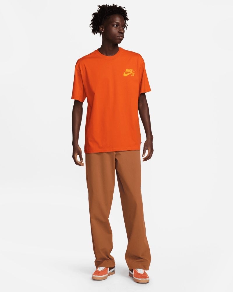 T-shirt Nike SB Orange pour homme