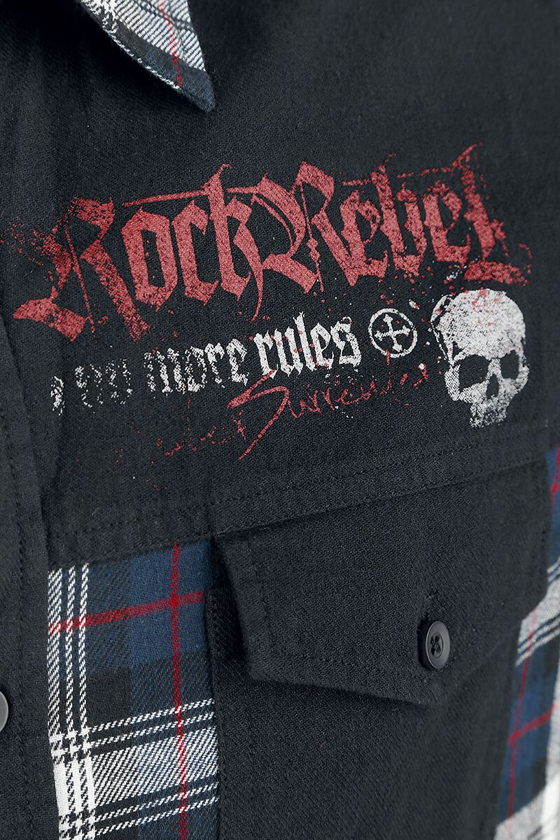 Hard Decisions | Rock Rebel by EMP Chemise manches courtes
