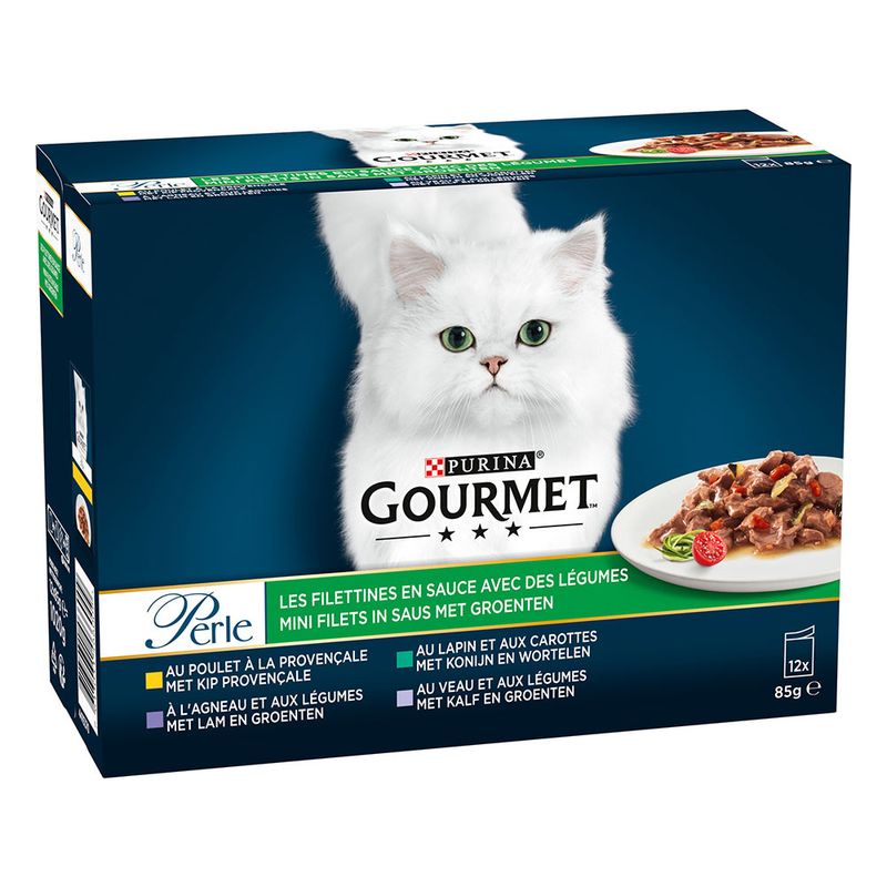Lot mixte Gourmet Perle 12 x 85 g