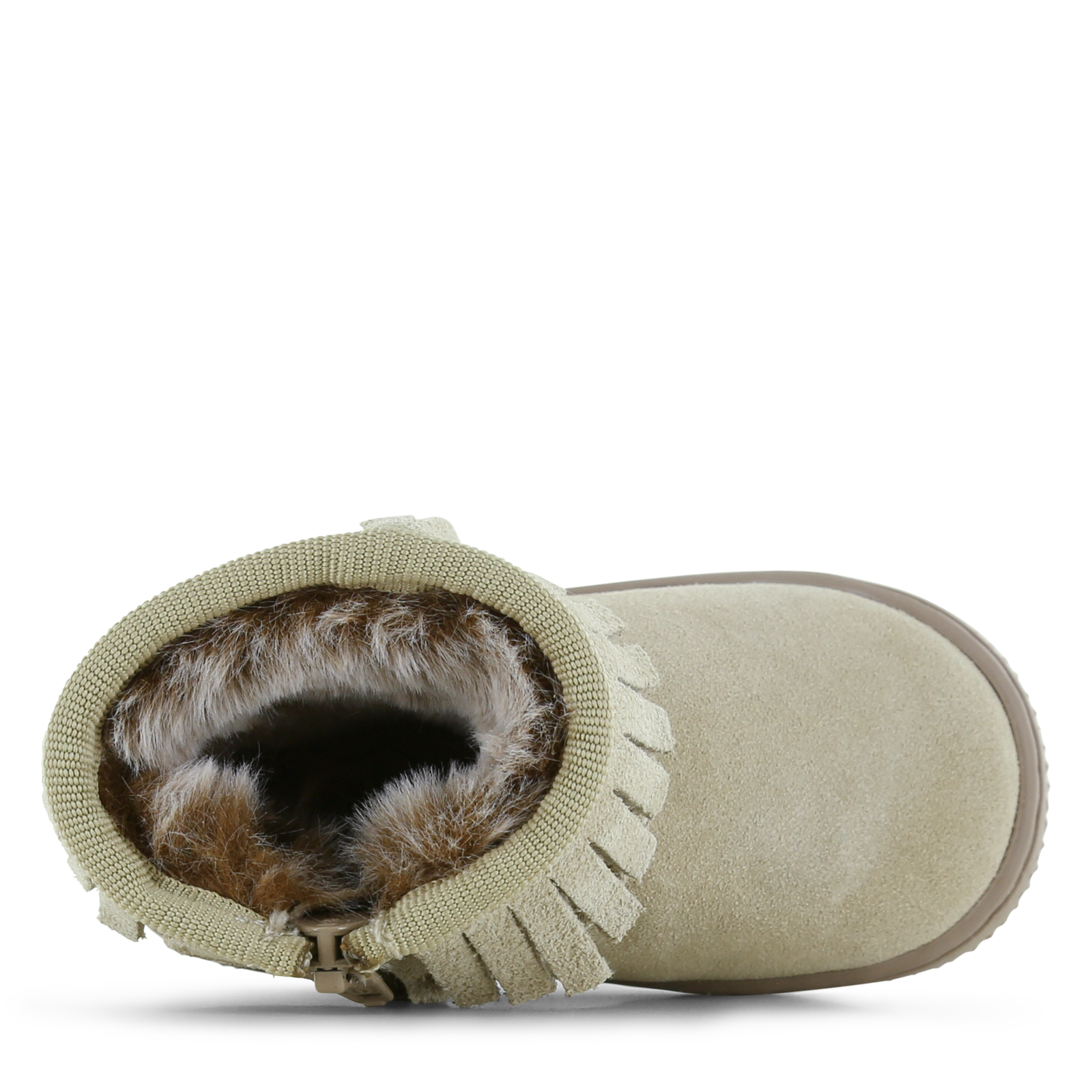Shoesme beige Stiefel mit flauschigem Futter