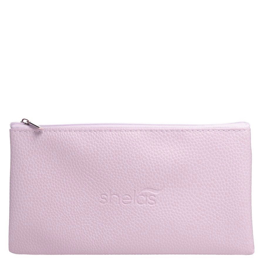 Shelas sminekoster i lilla veske – sett av 5 koster