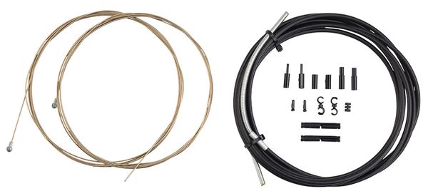 ROAD PRO BRAKE Bremskabelset  black