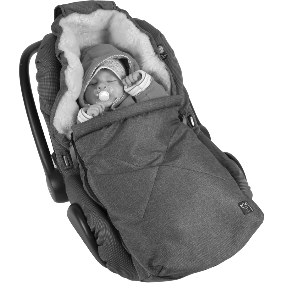 KAISER Winterfußsack Emma schwarz