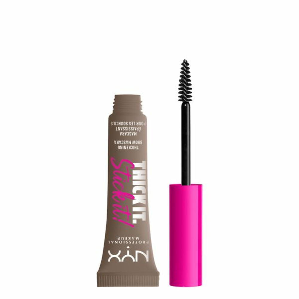 NYX Thick It Stick It Wenkbrauwgel Mascara Taupe7 ml