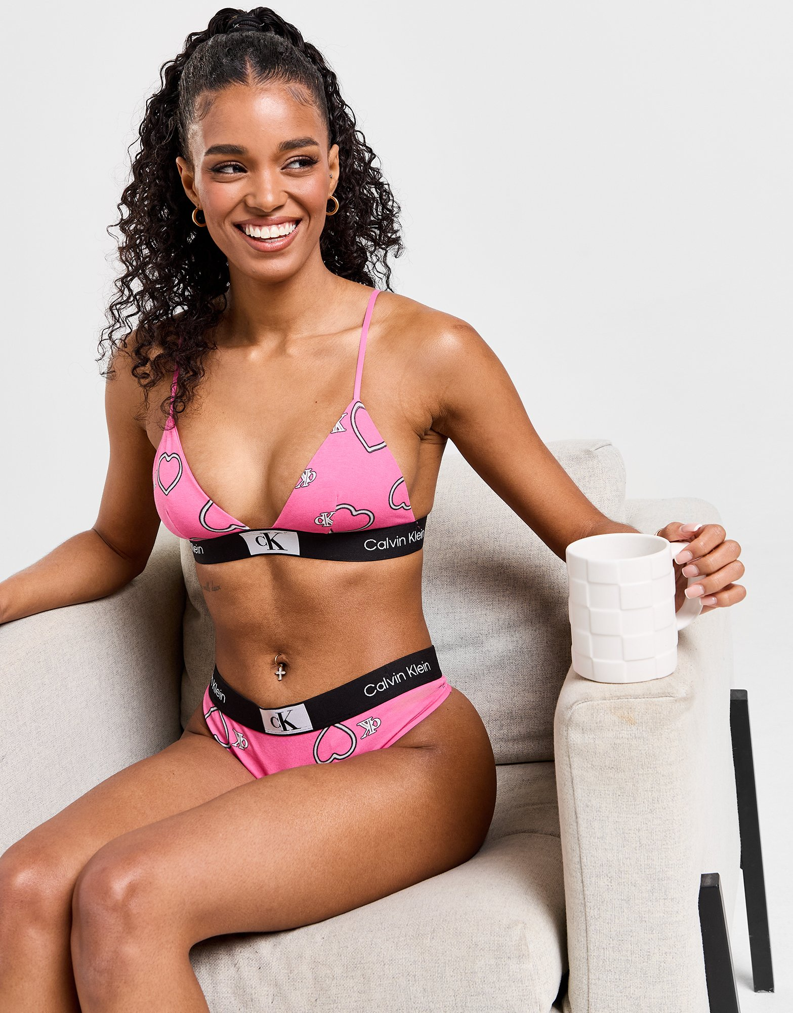 Calvin Klein Underwear Brassière Triangle 1996 Vday Femme