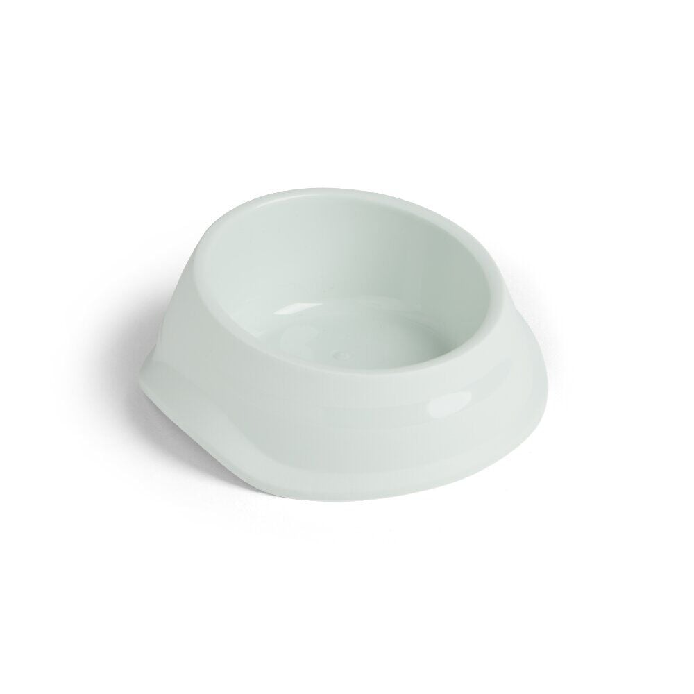 Gamelle antidérapante pour chien plastique gris Ø16xH.6,5cm