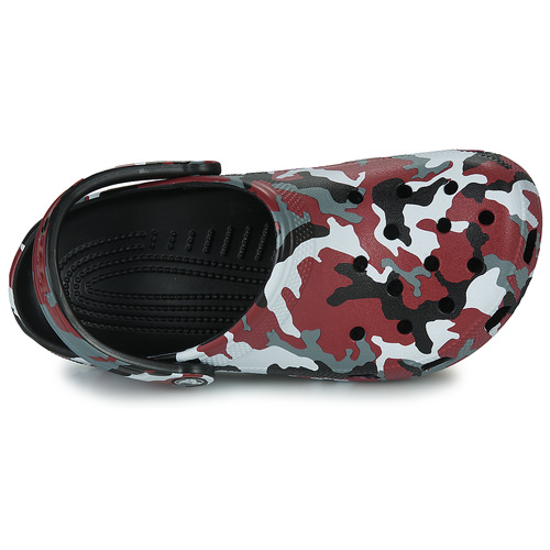Crocs - CLASSIC CAMO CLOG K - Noir