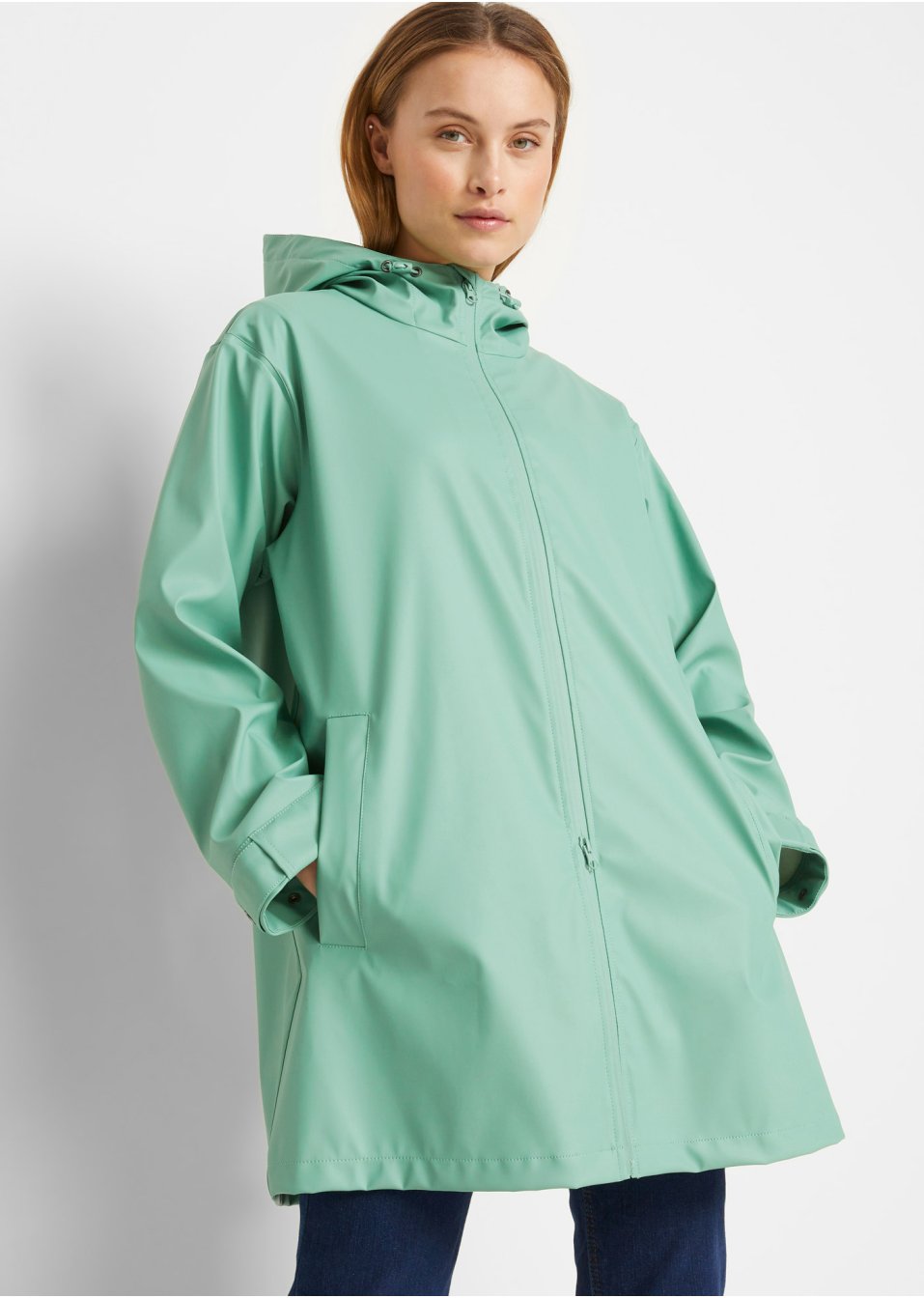 Manteau long imperméable