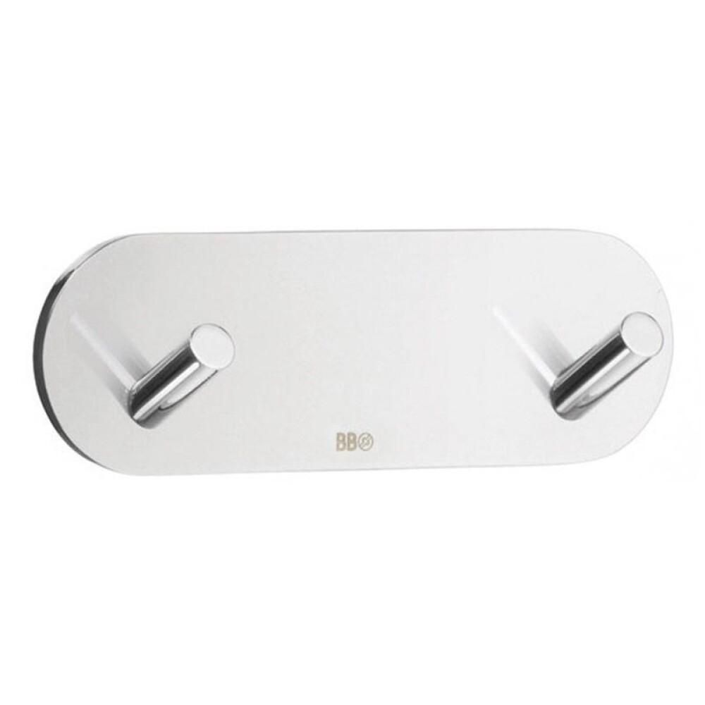 KROK BESLAGSBODEN DOBBEL 9X3CM KROM