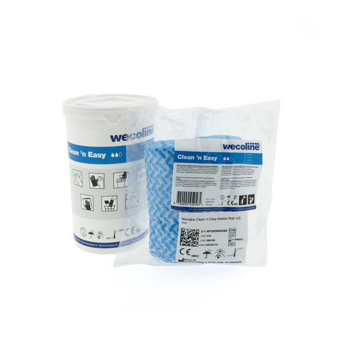 750st Wecoline Clean 'n Easy Interieur Bus 12x15cm 750 stuks (6151802051005)