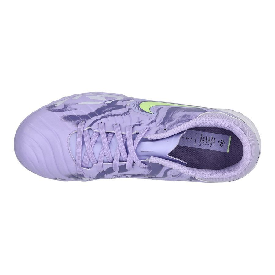 Nike Tiempo Legend 10 Academy TF United - Purple Agate/Jaune Fluo Enfant