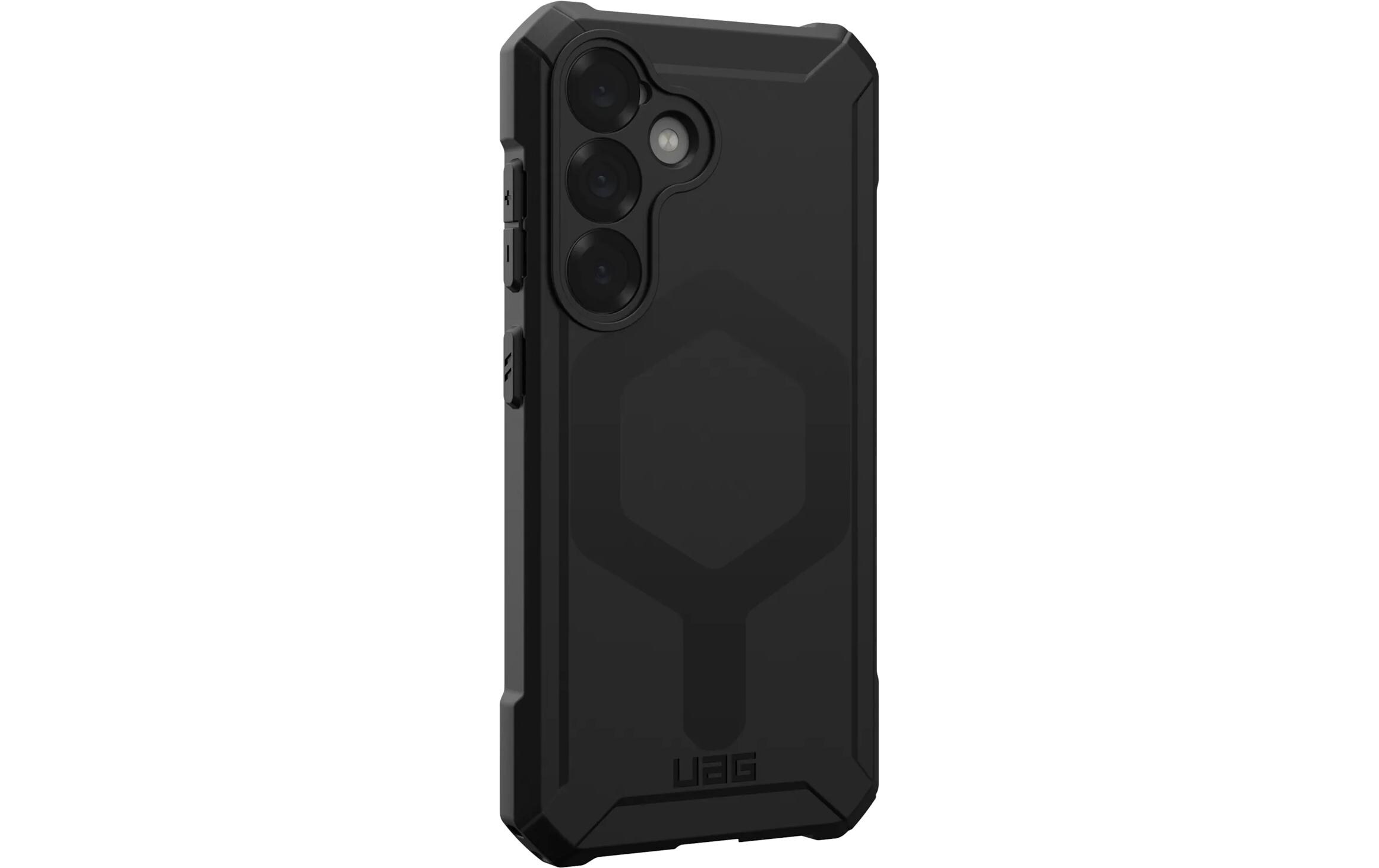 Back Cover Essential Armor Galaxy S25 BlackSchutzhülle für das Samsung Galaxy S25