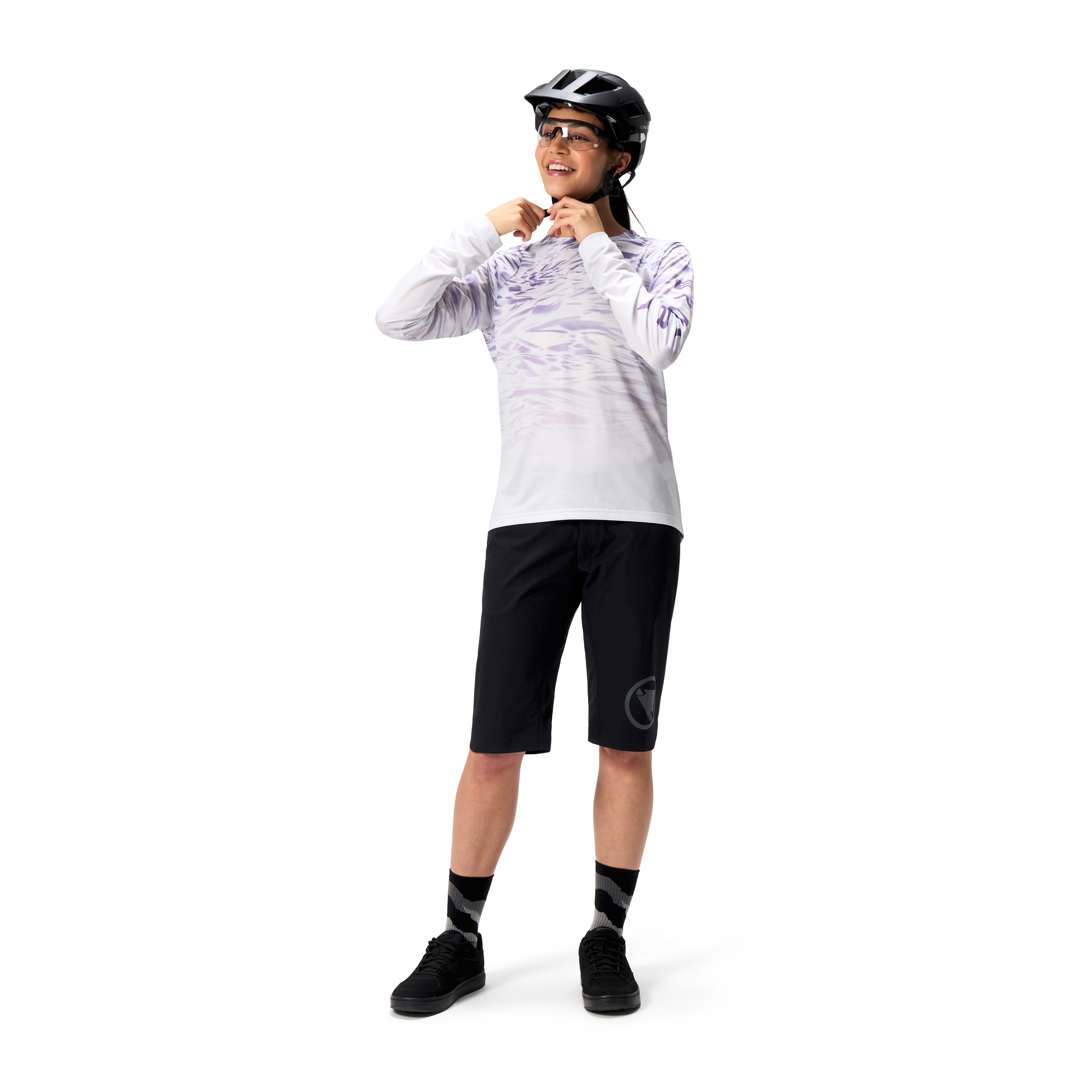 Marble Women's LTD Printed L/S Tee