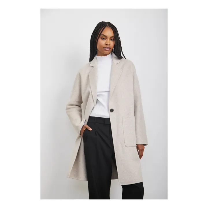 Rails Manteau Everest Laine | Crème
