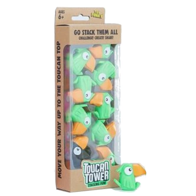Toucan Tower - Stacking Fun - grün