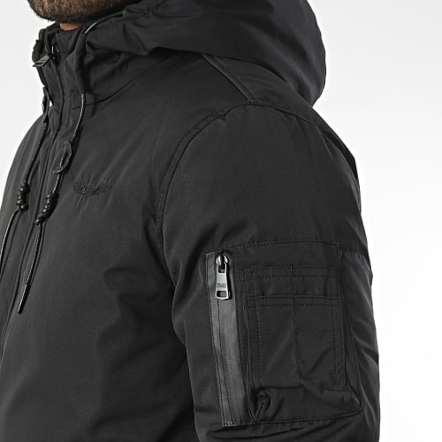 Parka Capuche Oregon Noir