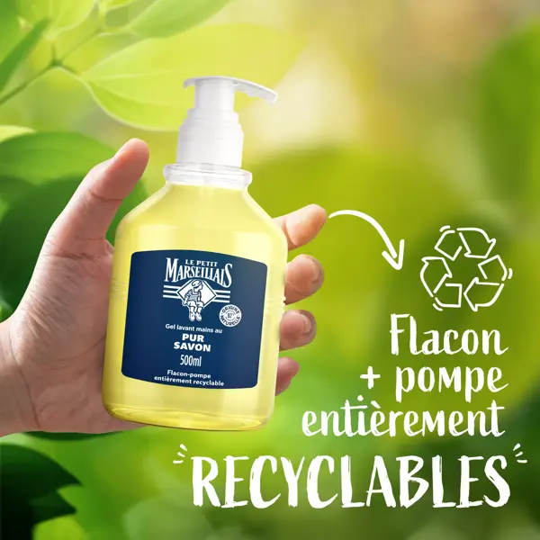 Le Petit Marseillais Sabonete Puro Gel para Lavar as Mãos 500ml