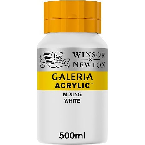 Galeria akrylmaling 500 ml - Mixing White