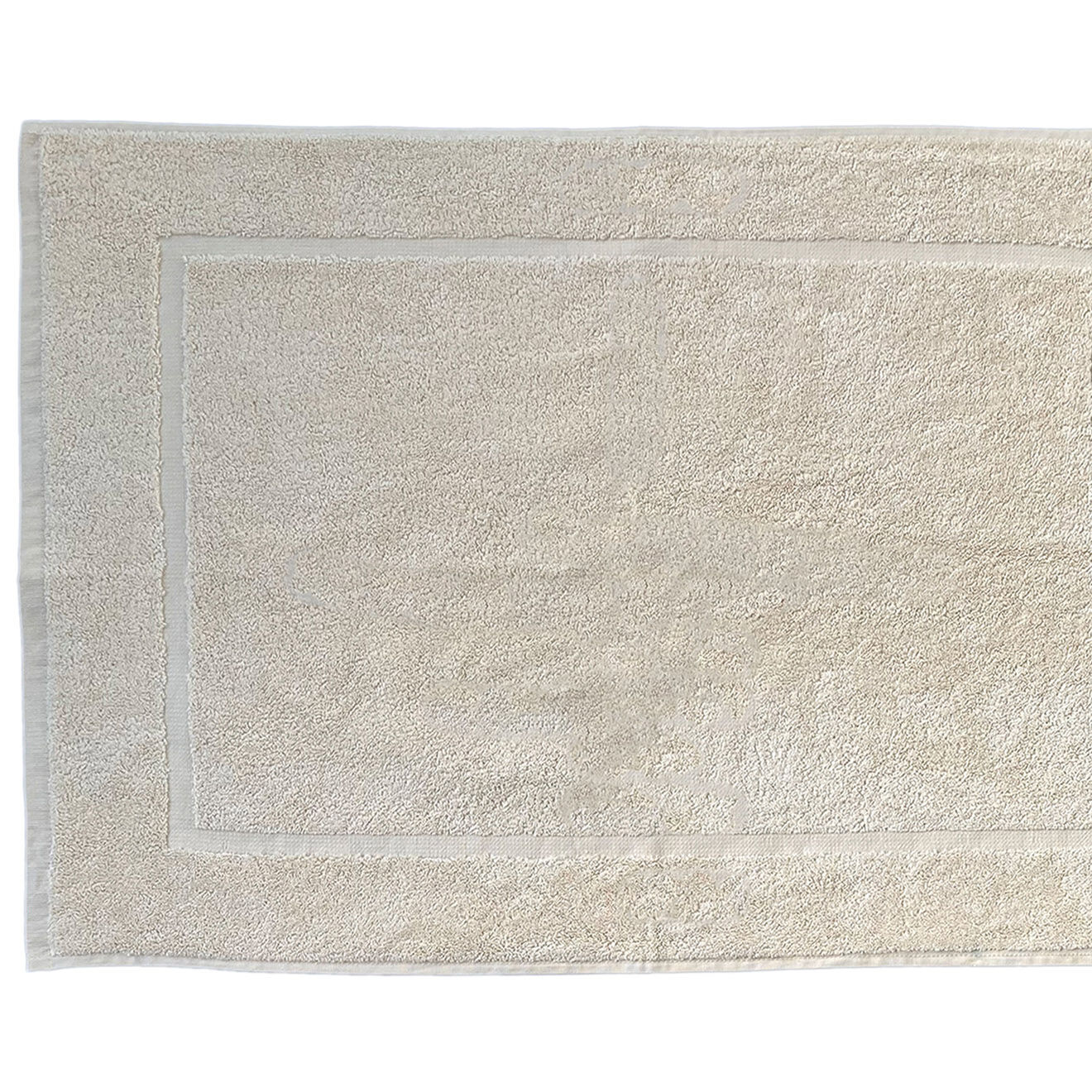 Soft by Perle de Coton Tapis de bain ivoire