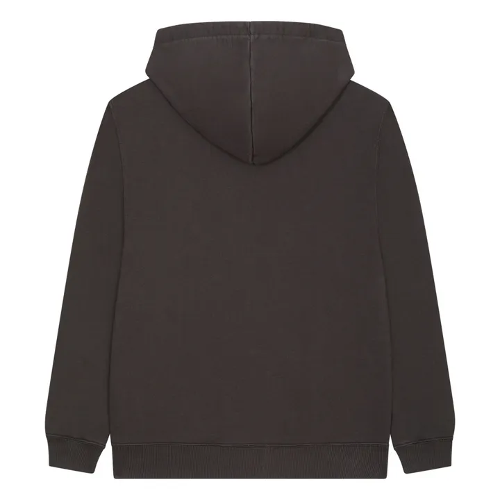 SMALLABLE BASICS Sweat A Capuche Zippé Homme Coton Bio | Noir