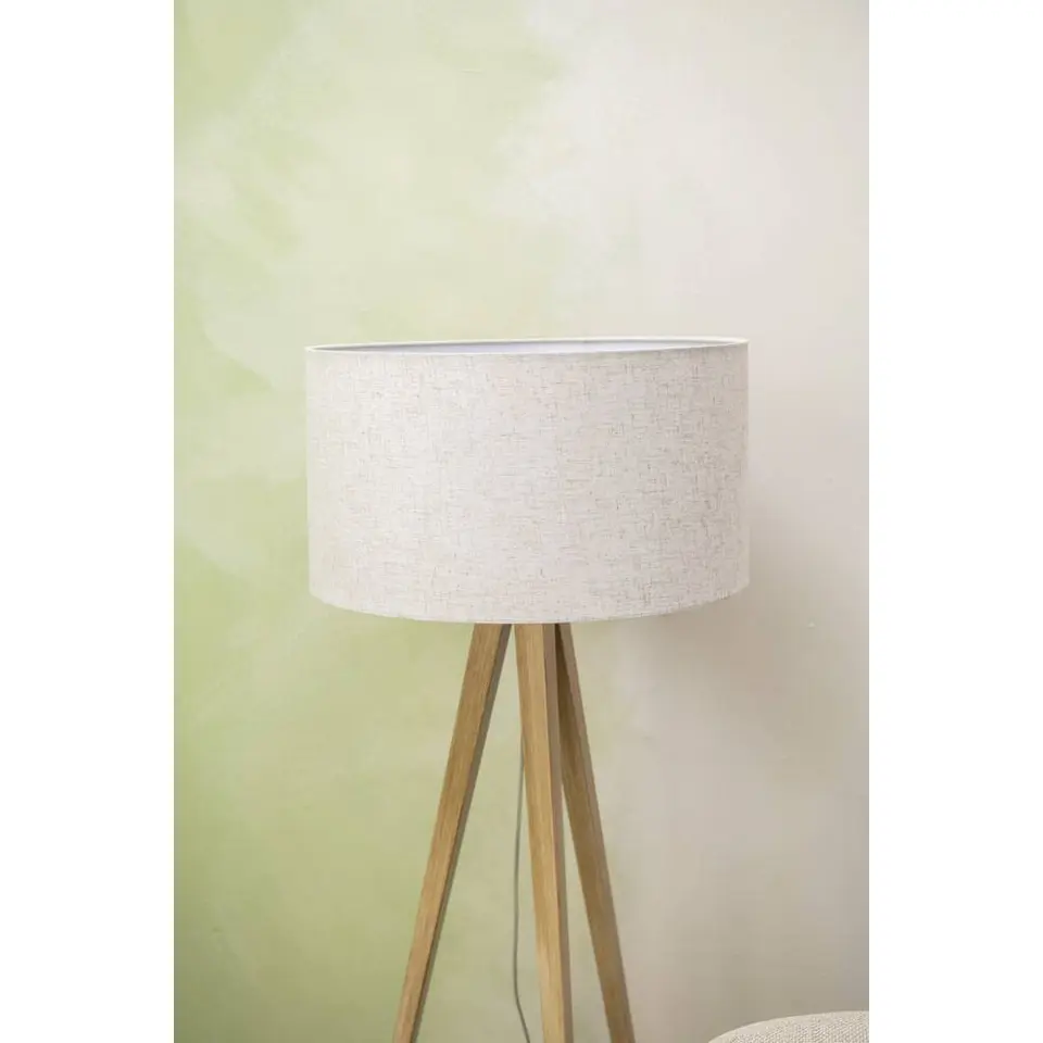 Vloerlamp Gaia - naturel - Ø50x150 cm