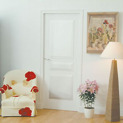 Habillage de porte Panoporte en MDF 3 panneaux