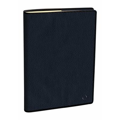 Agenda Marlow President Prestige avec répertoire - 1 semaine sur 2 pages - 21 x 27 cm - bleu nuit - Quo Vadis