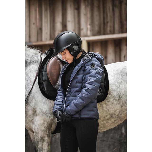 Winterjas Equithème Nelly Blauw-grijs