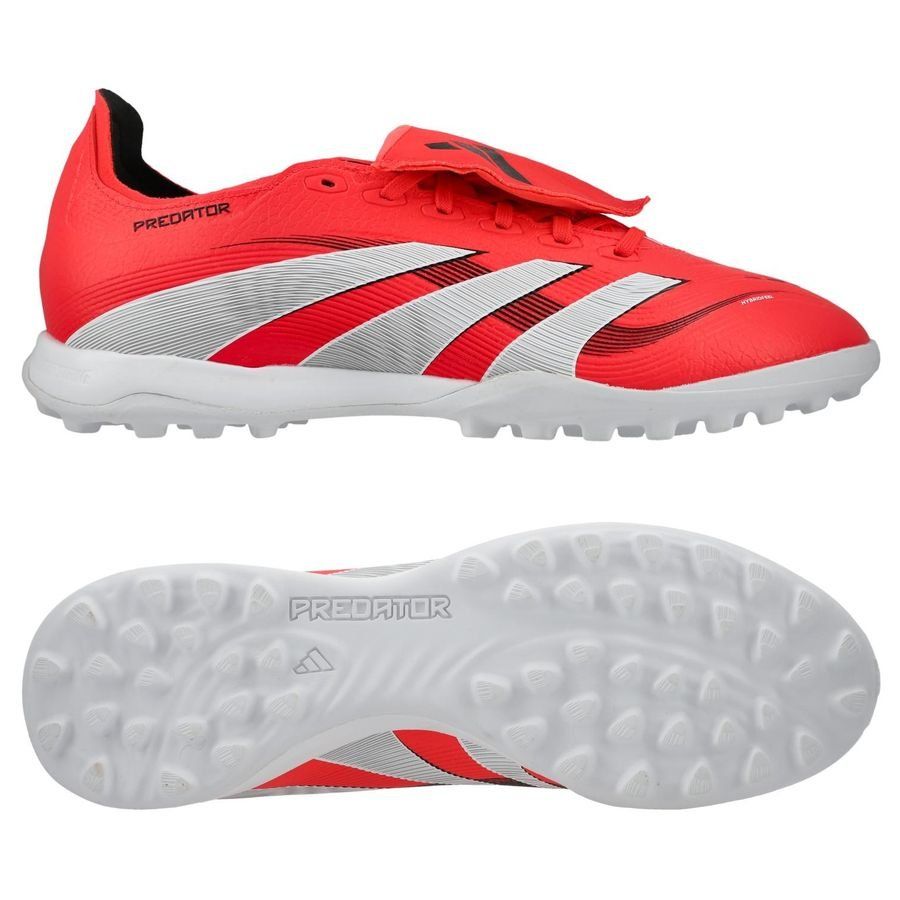 adidas Predator League Fold-over Tongue TF Pure Victory - Lucid Red/Blanc/Noir