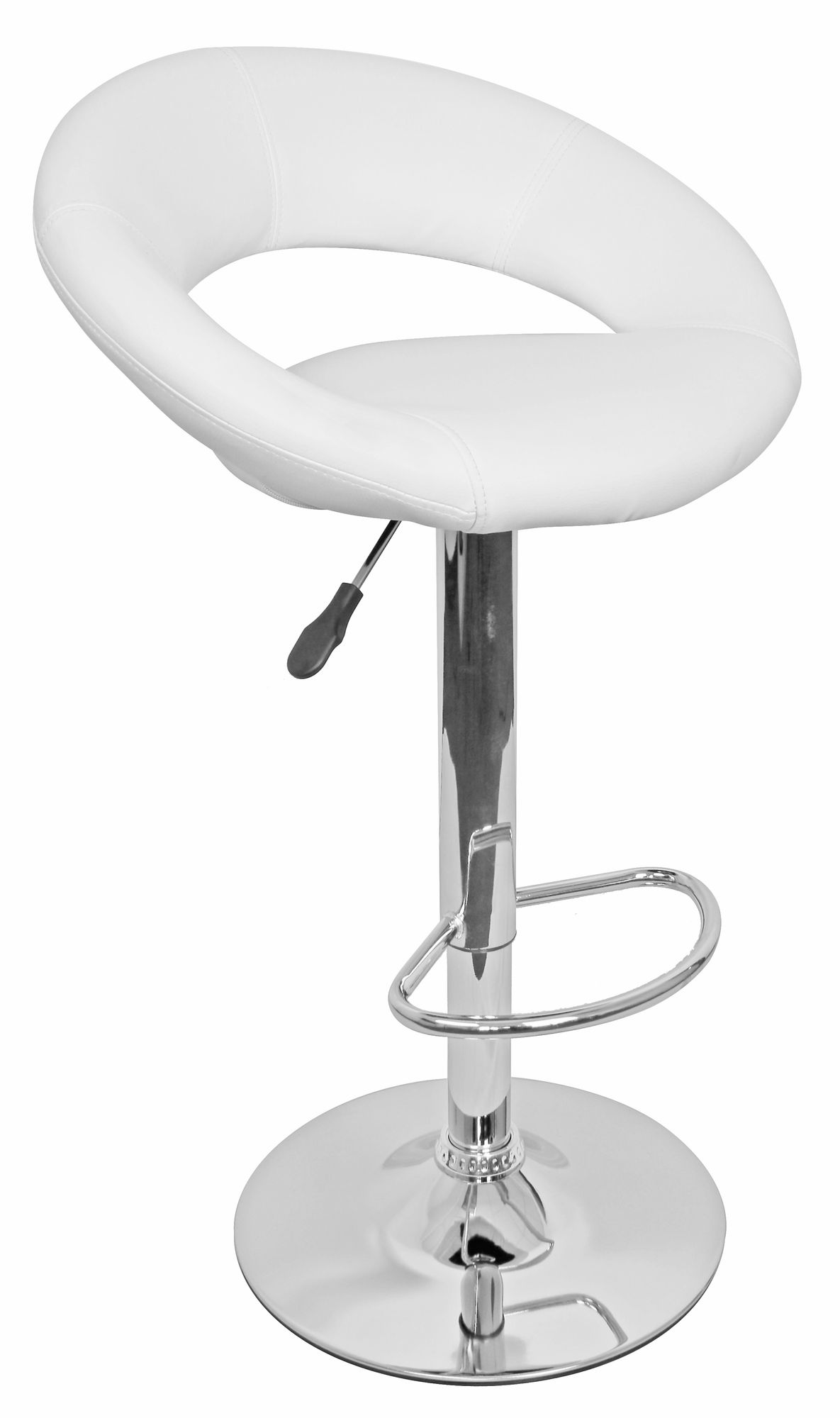 FineBuy Barhocker mit Lehne Höhenverstellbar Design Barstuhl Modern Tresenhocker