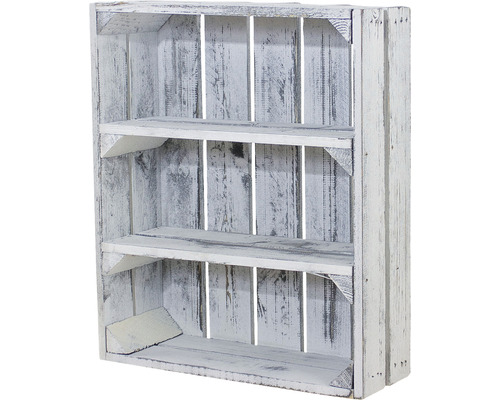Plankdoos grijs 50x40x15 cm