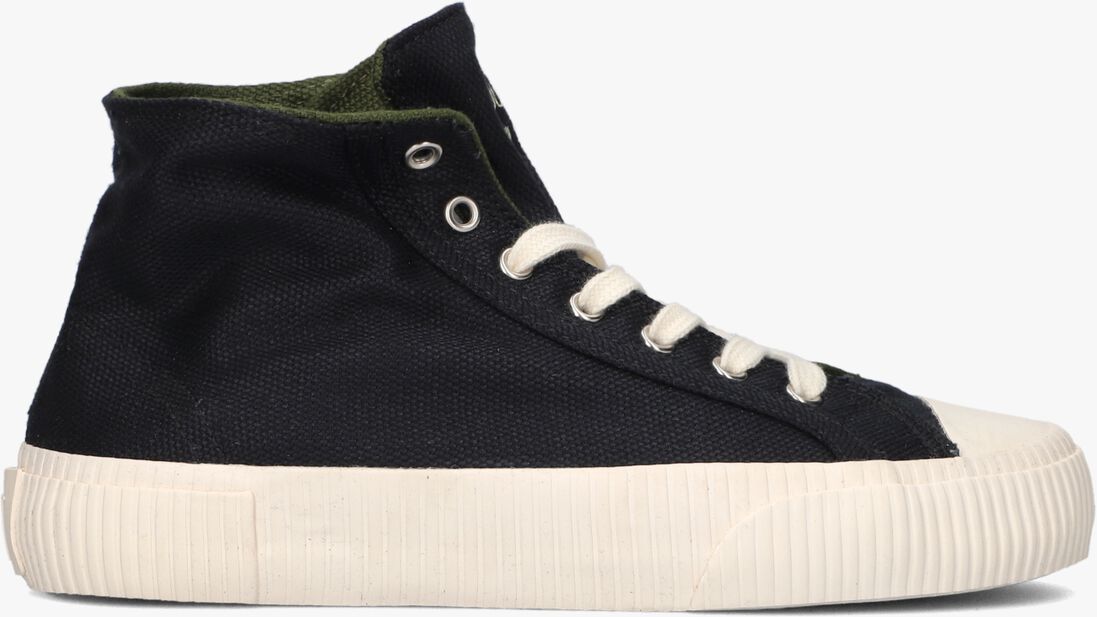 BAMBURISTA zwarte bamburista hoge sneaker ladybug corvino high