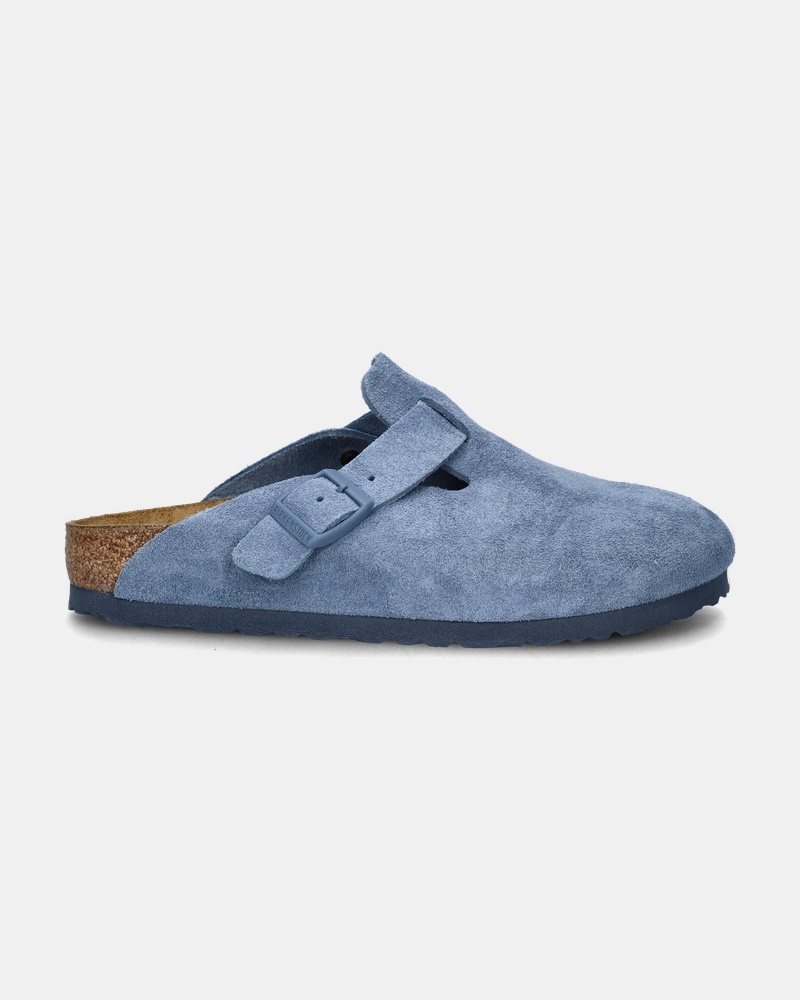 Birkenstock Boston Clog Instapschoenen  - blauw