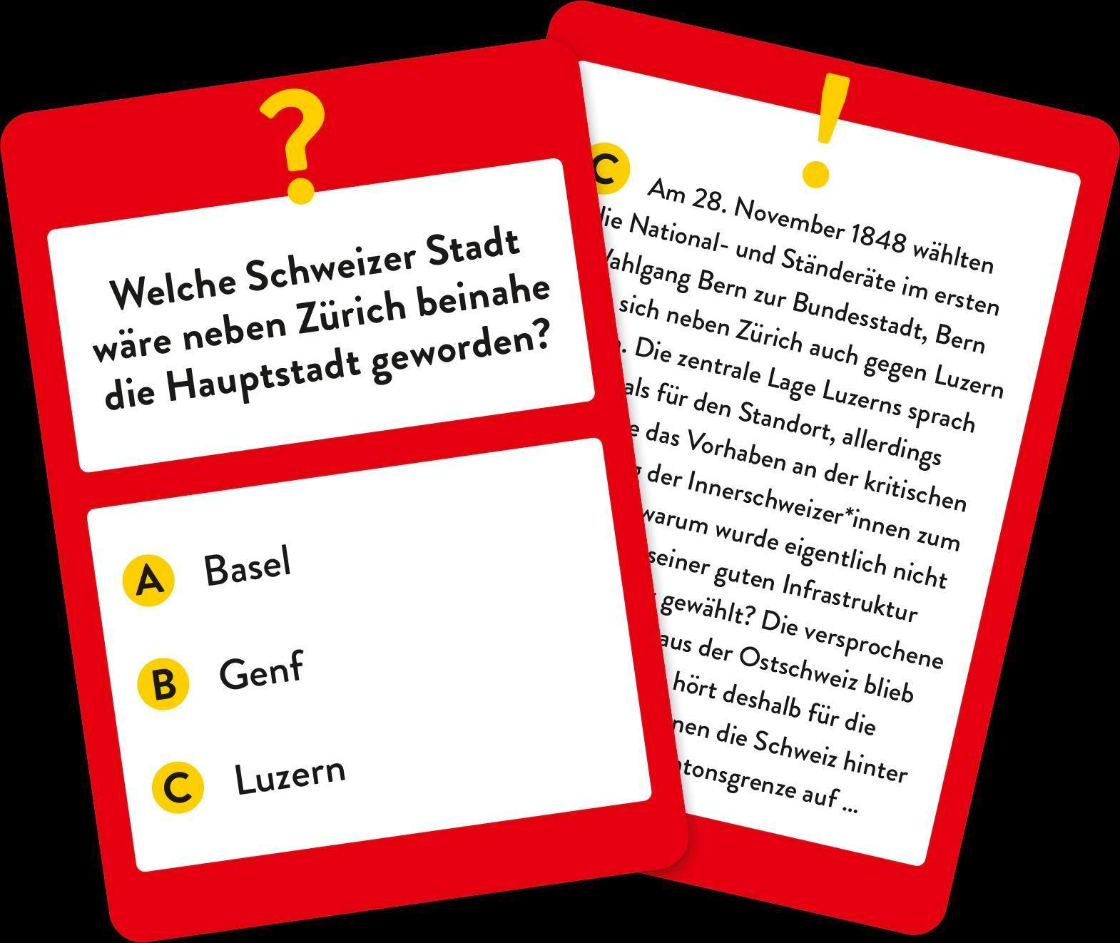 Wer hätte das gedacht?! Das Unnützes-Wissen-Quiz Schweiz