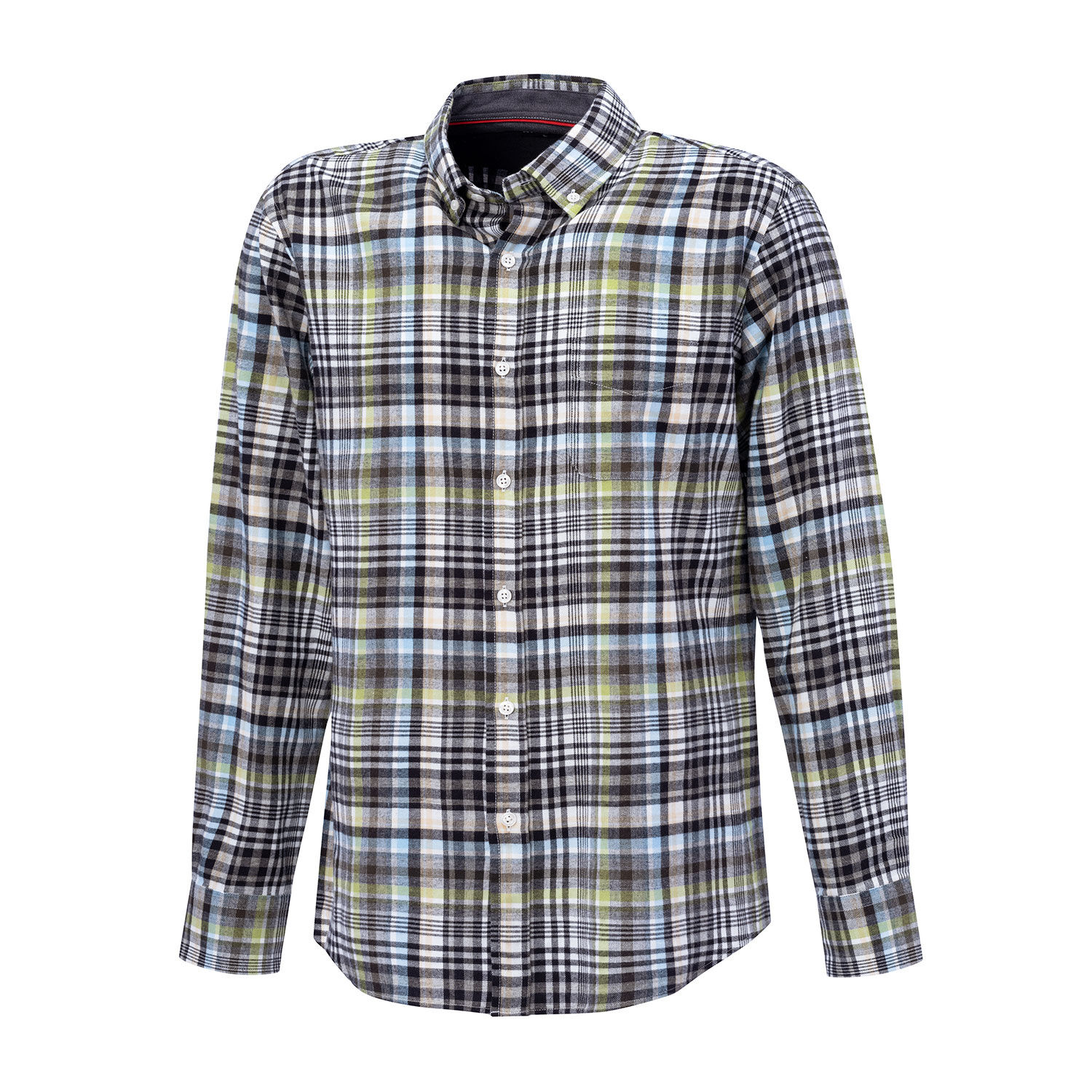 Kariertes Casual Herren-Flanellhemd von Artime