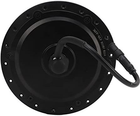 Fietsconversiekit, waterdichte 36V 500W fietswielmotorkit Geruisloze 22A-controller Front Drive voor doe-het-zelvers(Voor 24 inch velgspaken)